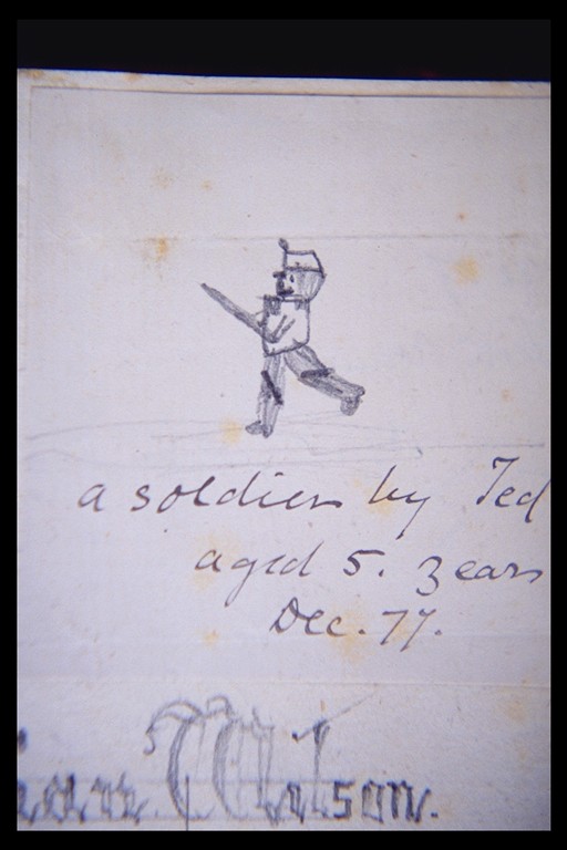 Toy-Soldier-sketched-when-Wilson-was-5-1887